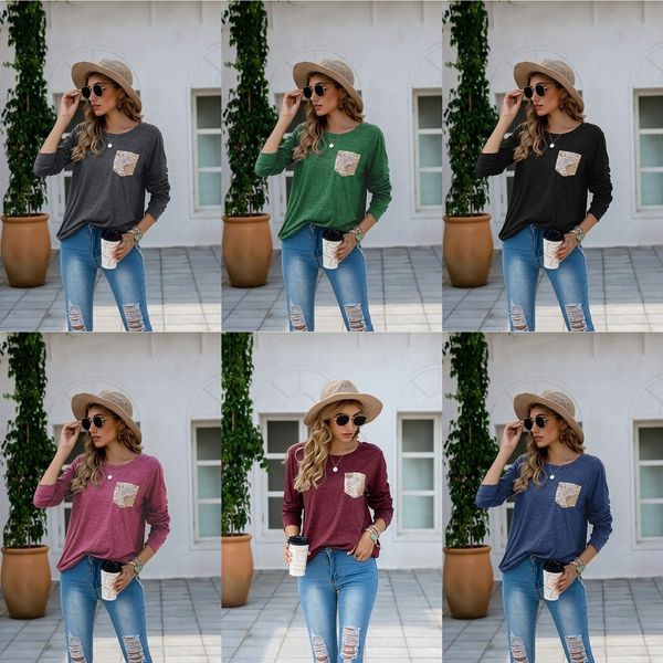 wttgz 2020 women's and winter new sequinssweater sequined sequ sequins basic round neck 2020 autumn and winter new autumn sequined t-sh, Black
wttgz 2020 women's and winter new sequinssweater sequined sequ sequins basic round neck 2020 autumn and winter new autumn sequined t-sh, Black