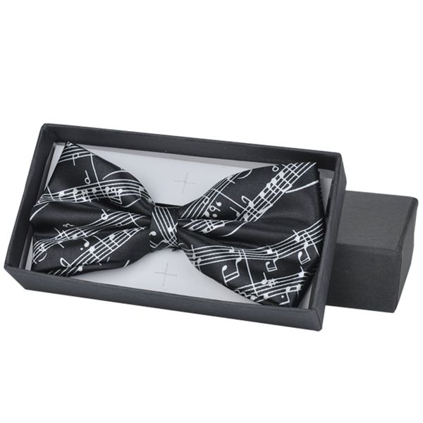 2020fashion polyester silk wedding bow tie men's tie black tie with music element, Black;gray
2020fashion polyester silk wedding bow tie men's tie black tie with music element, Black;gray