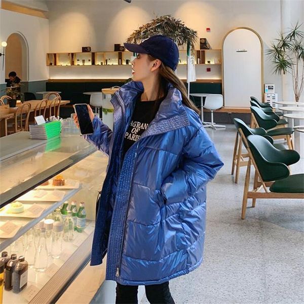 2021 new warm jacket thicken parkas long winter of shining elegant women's coat bs27, Black
2021 new warm jacket thicken parkas long winter of shining elegant women's coat bs27, Black