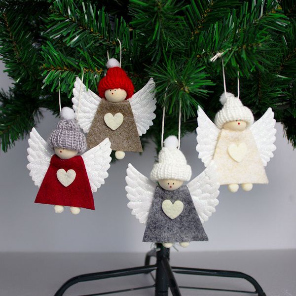 white wing kids angel non-woven fabric heart christmas tree pendants hanging ornament xmas new year party decor navidad 2021
white wing kids angel non-woven fabric heart christmas tree pendants hanging ornament xmas new year party decor navidad 2021