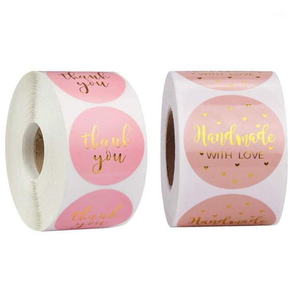 500pcs round stickers adhesive thank you sticker seal labels for wedding/party/gift box decor milk cookies cake packaging1
500pcs round stickers adhesive thank you sticker seal labels for wedding/party/gift box decor milk cookies cake packaging1