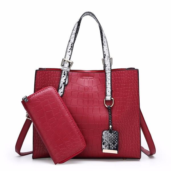 2pc/sets luxury handbags women bags designer purses and handbags 2020 female serpentine leather shoulder bag sac a main femme
2pc/sets luxury handbags women bags designer purses and handbags 2020 female serpentine leather shoulder bag sac a main femme