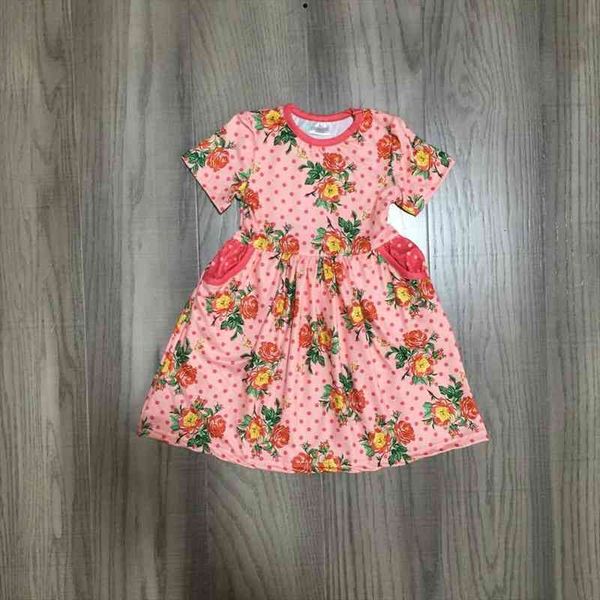 arrivals summer baby girls dress coral floral pockets polka dot children clothes boutique milk silk knee length, White
arrivals summer baby girls dress coral floral pockets polka dot children clothes boutique milk silk knee length, White