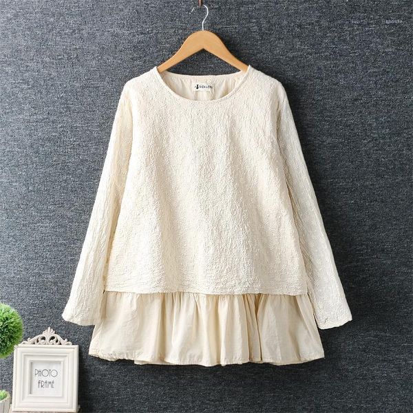 japanese small fresh heavy industry embroidery back split long-sleeved shirt cotton linen doll shirt1, White
japanese small fresh heavy industry embroidery back split long-sleeved shirt cotton linen doll shirt1, White