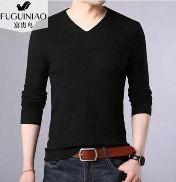 cotton pullover men sweater 2020 autumn winter wool v neck jumper clothes sueter hombre pull homme knitted men sweater wmtcqo hxclothes, White;black
cotton pullover men sweater 2020 autumn winter wool v neck jumper clothes sueter hombre pull homme knitted men sweater wmtcqo hxclothes, White;black