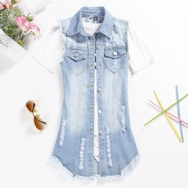 women vest spring autumn turn down collar vest long denim/jean vest women plus size ladies 5xl sleeveless vests jacket women 201110, Black;white
women vest spring autumn turn down collar vest long denim/jean vest women plus size ladies 5xl sleeveless vests jacket women 201110, Black;white