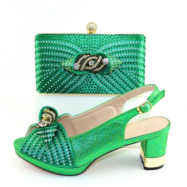 dress shoes green party set high heel sandal matching with bag for lady cr2105 height 7cm, Black
dress shoes green party set high heel sandal matching with bag for lady cr2105 height 7cm, Black