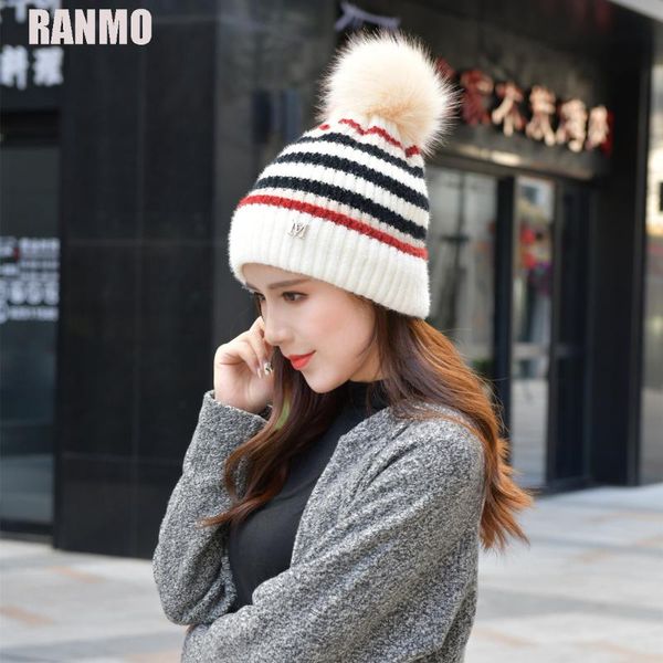 beanie/skull caps ranmo letter winter hat women velvet thick stripe hair ball warm beanie cap soft girls skullies female knitted wool, Blue;gray
beanie/skull caps ranmo letter winter hat women velvet thick stripe hair ball warm beanie cap soft girls skullies female knitted wool, Blue;gray