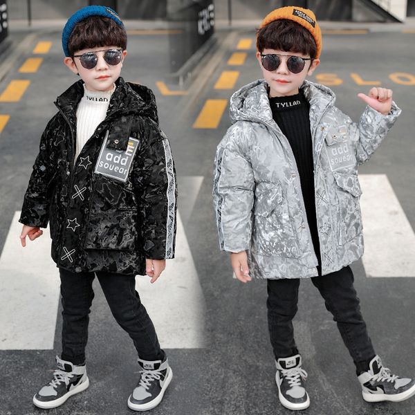 2020 winter new boy Korean version of the fashion boy plug cotton jacket children's foreign reflective cotton jacket, Blue;gray
2020 winter new boy Korean version of the fashion boy plug cotton jacket children's foreign reflective cotton jacket, Blue;gray