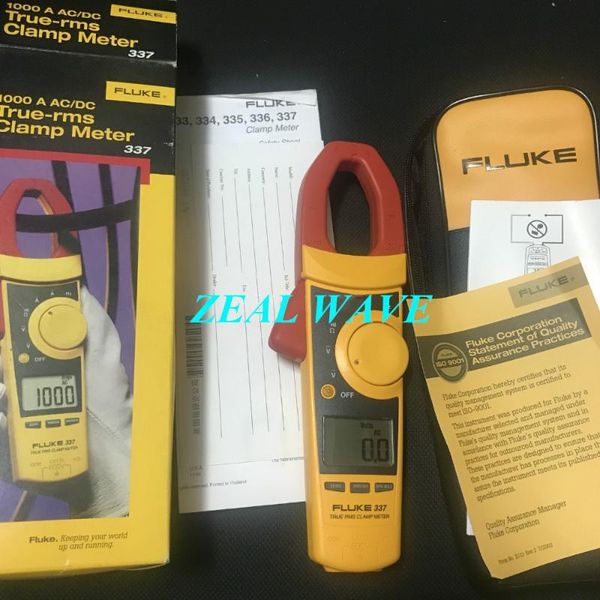 fiber optic equipment fluke f337 clamp meter true rms ac and dc
fiber optic equipment fluke f337 clamp meter true rms ac and dc