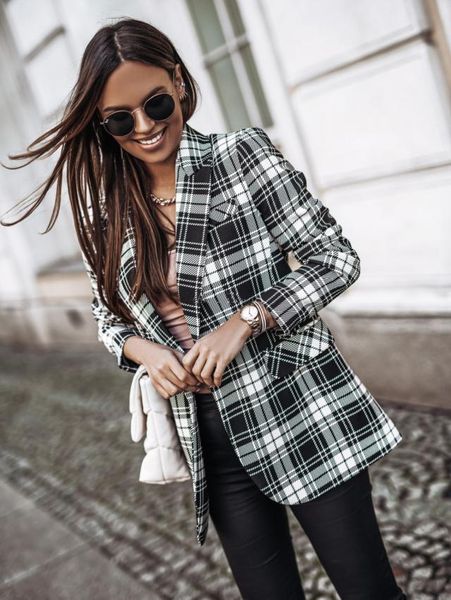 2021 new womens mid long vintage double breasted lapel neck plaid checed suits coats outerwear fashion, Black;brown
2021 new womens mid long vintage double breasted lapel neck plaid checed suits coats outerwear fashion, Black;brown