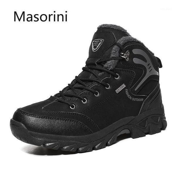 2020 winter men's boots warm men's snow boots leather waterproof men sneakers outdoor men hiking work shoes1, Black
2020 winter men's boots warm men's snow boots leather waterproof men sneakers outdoor men hiking work shoes1, Black