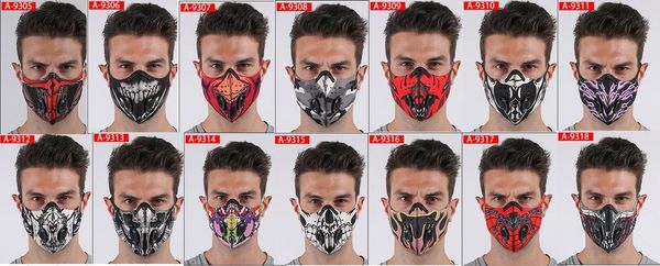 respirator reusable face valve with filter pm2.5 mouth mask anti dust protective outdoor sports cycling camo skull masks p7037
respirator reusable face valve with filter pm2.5 mouth mask anti dust protective outdoor sports cycling camo skull masks p7037