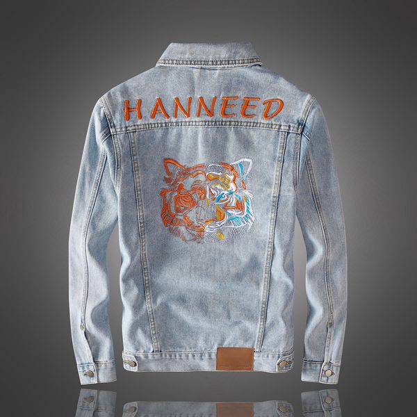 2021 new recently fashionable streetwear men tiger blue embroidered cotton designer denim hip chaquet jackets wk78, Black;brown
2021 new recently fashionable streetwear men tiger blue embroidered cotton designer denim hip chaquet jackets wk78, Black;brown