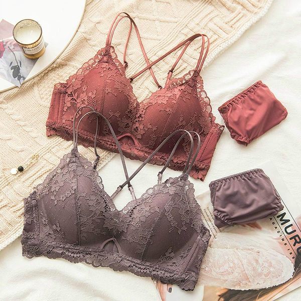 roseheart autumn women fashion orange cross back lingerie cross straps cut out cotton panties wireless bra sets underwear1, Red;black
roseheart autumn women fashion orange cross back lingerie cross straps cut out cotton panties wireless bra sets underwear1, Red;black