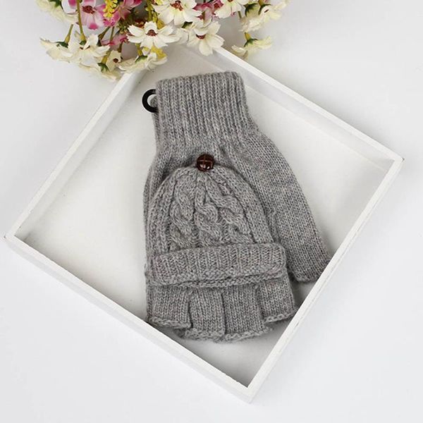 new women winter simple warm fingerless gloves girls mittens wool knitted exposed finger gloves, Blue;gray
new women winter simple warm fingerless gloves girls mittens wool knitted exposed finger gloves, Blue;gray