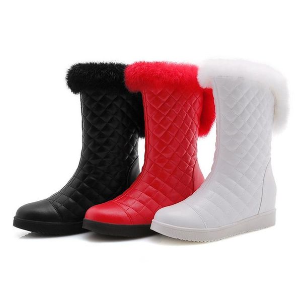 искусственного меха повышена heels теплый меховой внутри твердая winter boots новые популярные женщины снега сапоги обувь, Black
искусственного меха повышена heels теплый меховой внутри твердая winter boots новые популярные женщины снега сапоги обувь, Black