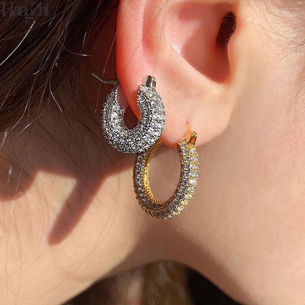 hangzhi new sparkling rhinestones gold silver color small circle metal hoop earrings for women girls party banquet jewelry, Golden;silver
hangzhi new sparkling rhinestones gold silver color small circle metal hoop earrings for women girls party banquet jewelry, Golden;silver