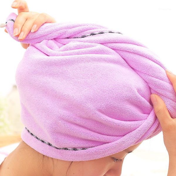 rapided drying hair towel cap quick dry hair hat wrapped towel bathing cap1
rapided drying hair towel cap quick dry hair hat wrapped towel bathing cap1