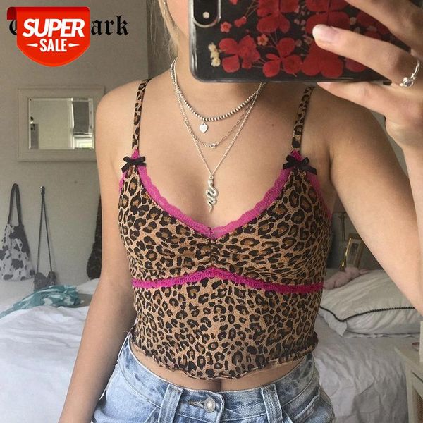 goth dark leopard printing gothic camisole deep v-neck sleeveless ruffles hem strap tank lace patchwork bow front wear #jx0x, White
goth dark leopard printing gothic camisole deep v-neck sleeveless ruffles hem strap tank lace patchwork bow front wear #jx0x, White