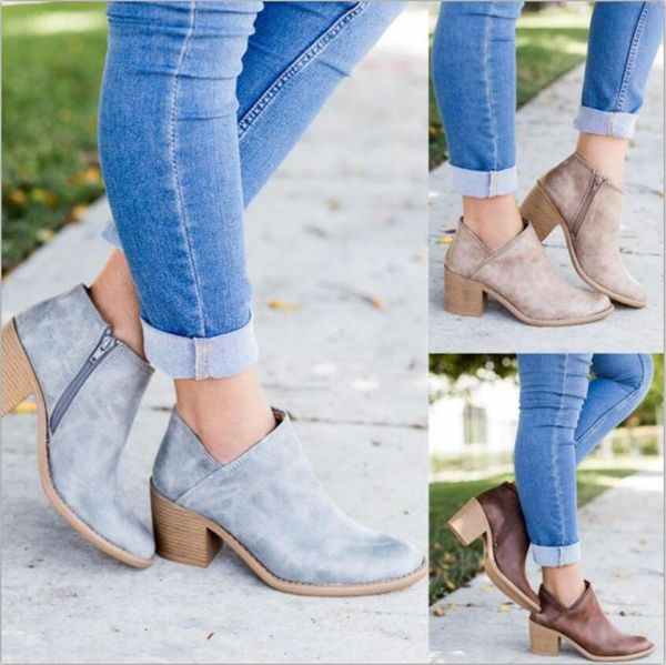 boots drop girl ankle vintage square chunky mid heels ladies chaussure women spring autumn shoes woman zapatos mujer, Black
boots drop girl ankle vintage square chunky mid heels ladies chaussure women spring autumn shoes woman zapatos mujer, Black