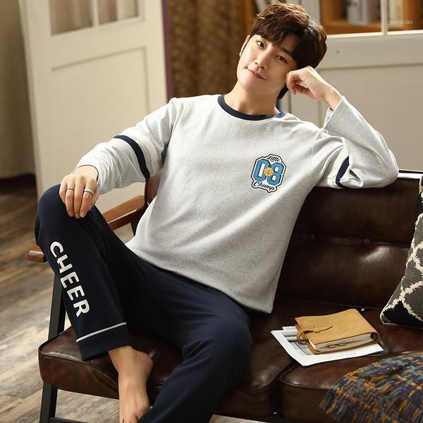 pure cotton pullover long sleeve trousers pajama boy man winter jammies o-neck casual sleepwear home nightwear cute pyjamas hde1, Black;brown
pure cotton pullover long sleeve trousers pajama boy man winter jammies o-neck casual sleepwear home nightwear cute pyjamas hde1, Black;brown