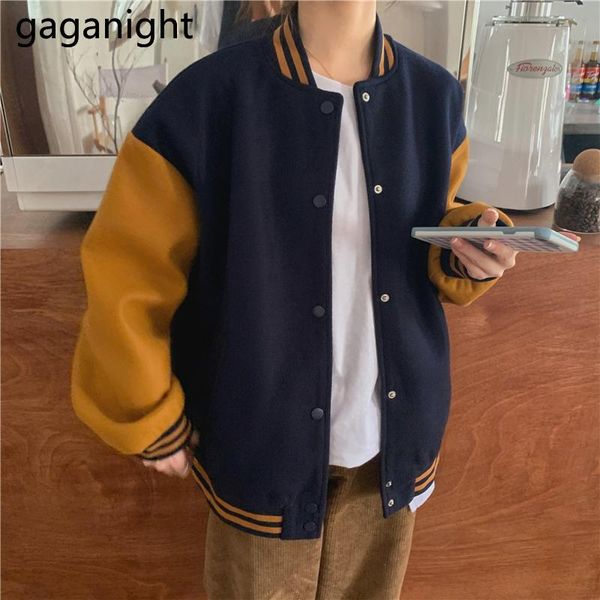 gaganight casual baseball jacket new fall korean colorblock embroidery letter coat long sleeve bomb jacket baseball outwear, Black;brown
gaganight casual baseball jacket new fall korean colorblock embroidery letter coat long sleeve bomb jacket baseball outwear, Black;brown