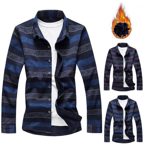 winter fashion men's casual print loose long-sleeved warm plus velvet shirt stylish clothes in apparel for men #4n151, White;black
winter fashion men's casual print loose long-sleeved warm plus velvet shirt stylish clothes in apparel for men #4n151, White;black