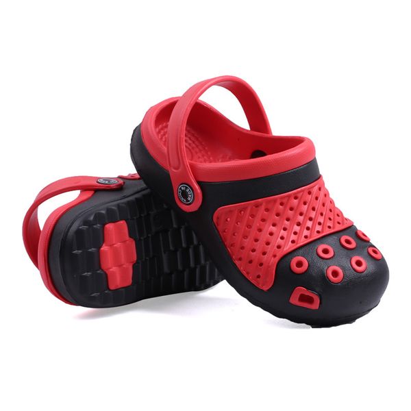 childrens hole shoes boys slippers baby non-slip soft bottom beach shoes closed toe infant girls garden slippers, Black;grey
childrens hole shoes boys slippers baby non-slip soft bottom beach shoes closed toe infant girls garden slippers, Black;grey