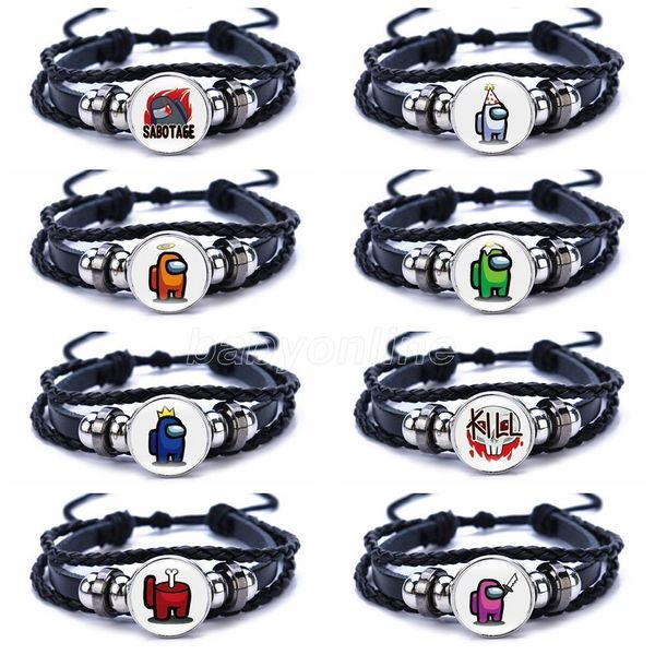 us stock game among us bracelet for men women kids adjustable black pu leather bracelets family christmas gift party favor
us stock game among us bracelet for men women kids adjustable black pu leather bracelets family christmas gift party favor