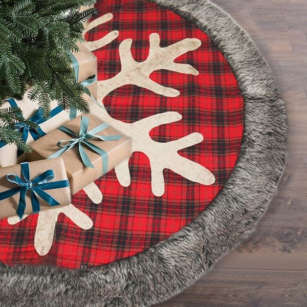 cboyu new decorative flower plaid apron 48 bottom big snowflake christmas skirt tree inch apron tree skirt nhrd3
cboyu new decorative flower plaid apron 48 bottom big snowflake christmas skirt tree inch apron tree skirt nhrd3