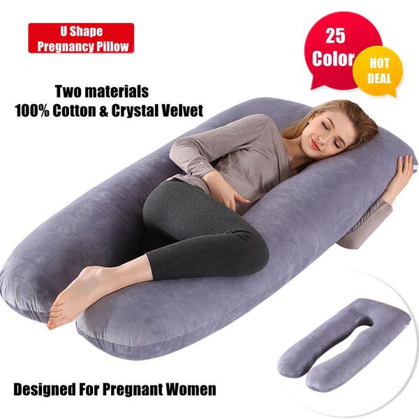 ushape pregnancy pillow full filling 100%cotton crystal velvet cushion long maternity plillow for pregnant women sleeping pillow
ushape pregnancy pillow full filling 100%cotton crystal velvet cushion long maternity plillow for pregnant women sleeping pillow