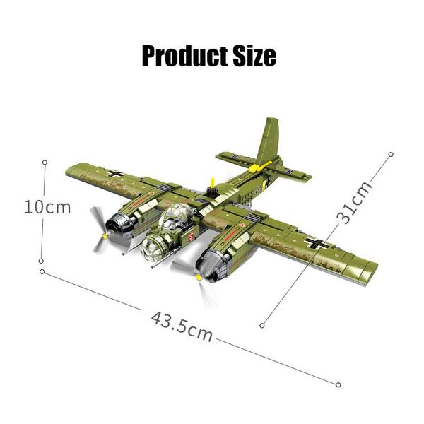 sembo 559pcs военный ju-88 бомбардировка plane building block ww2 вертолет армии оружие солдата модель кирпичи kit игрушки для детей wmtdnj
sembo 559pcs военный ju-88 бомбардировка plane building block ww2 вертолет армии оружие солдата модель кирпичи kit игрушки для детей wmtdnj
