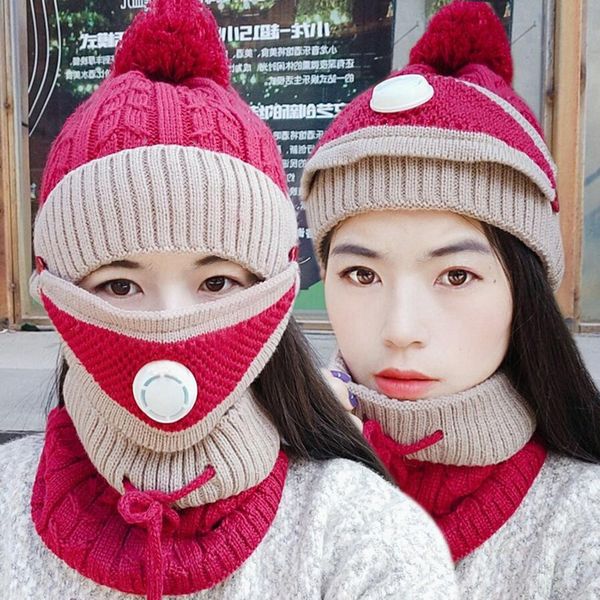 winter beanie hat scarf mask set 3 pieces fashion cycling knitted hat neck thick warm scarfs skullies beanies cap dda829, Blue;gray
winter beanie hat scarf mask set 3 pieces fashion cycling knitted hat neck thick warm scarfs skullies beanies cap dda829, Blue;gray