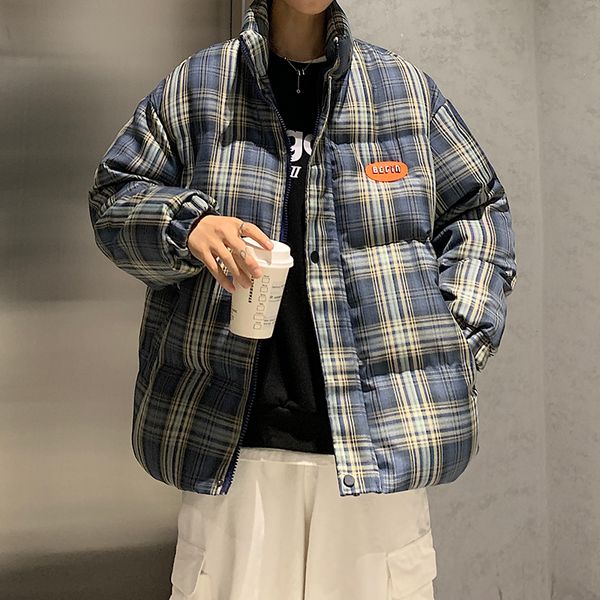 2021 the new winter new parka weighted heat released cotton collar printed striped men's jacket x123, Black
2021 the new winter new parka weighted heat released cotton collar printed striped men's jacket x123, Black