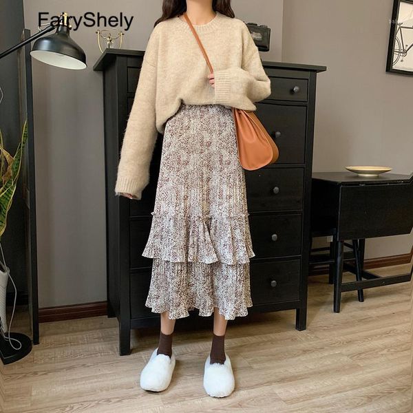 2019 autumn winter ruffle long print skirt women warm high waist maxi skirt ladies slim ruffle office work skirts1, Black
2019 autumn winter ruffle long print skirt women warm high waist maxi skirt ladies slim ruffle office work skirts1, Black