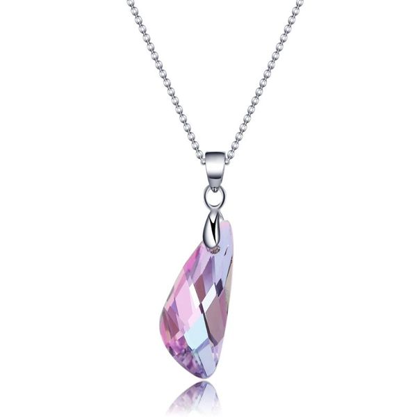 pendant necklaces 2021 unique charming crystal irregular teardrop shape necklace for women party wedding jewelry gift collares, Silver
pendant necklaces 2021 unique charming crystal irregular teardrop shape necklace for women party wedding jewelry gift collares, Silver