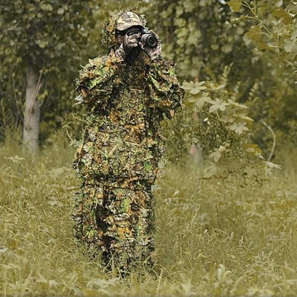 охотничья одежда новые 3d bionic маскировочный костюм снайпера yowie birdwatch камуфляж одежда пиджак и брюки, Camo
охотничья одежда новые 3d bionic маскировочный костюм снайпера yowie birdwatch камуфляж одежда пиджак и брюки, Camo