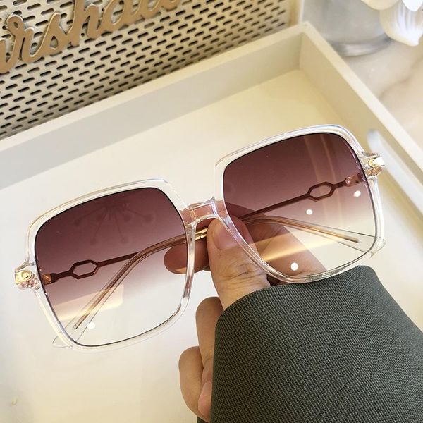 2021 new fashion vintage big square sunglasses women brand optical transparent glasses frame female sun glasses oculos feminino, White;black
2021 new fashion vintage big square sunglasses women brand optical transparent glasses frame female sun glasses oculos feminino, White;black