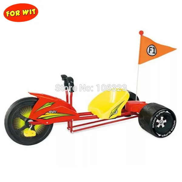 Child Outdoor Sport Drift Tricycle Vehicle, Kids Bicycle Super Kart, Park Cycling Bike, Square Twist Car, Children Ride On Toy