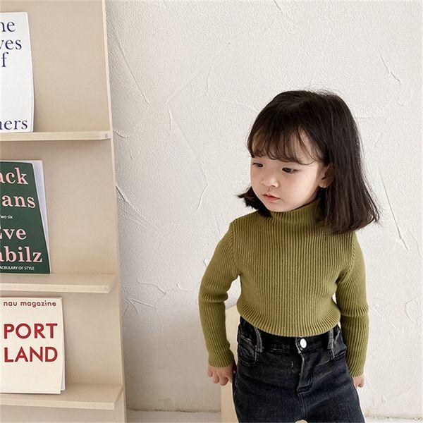new winter girls flexible half-high neck sweaters solid color knitted soft warm pullover toddler kids 201109, Blue
new winter girls flexible half-high neck sweaters solid color knitted soft warm pullover toddler kids 201109, Blue