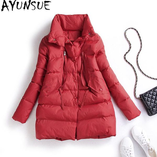 women's down & parkas ayunsue autumn winter jacket women 2021 cotton bubble coat female padded korean coats for mulher kj5820, Black
women's down & parkas ayunsue autumn winter jacket women 2021 cotton bubble coat female padded korean coats for mulher kj5820, Black