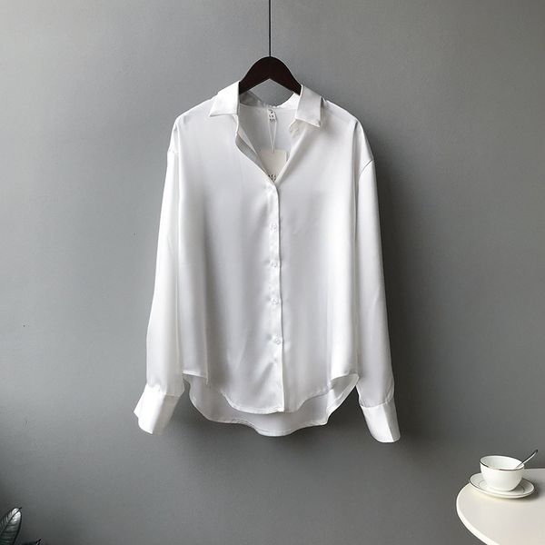 2021 new oversize v-neck spring summer solid color long sleeve chic loose blouse shirt women female button 6jw5, White
2021 new oversize v-neck spring summer solid color long sleeve chic loose blouse shirt women female button 6jw5, White