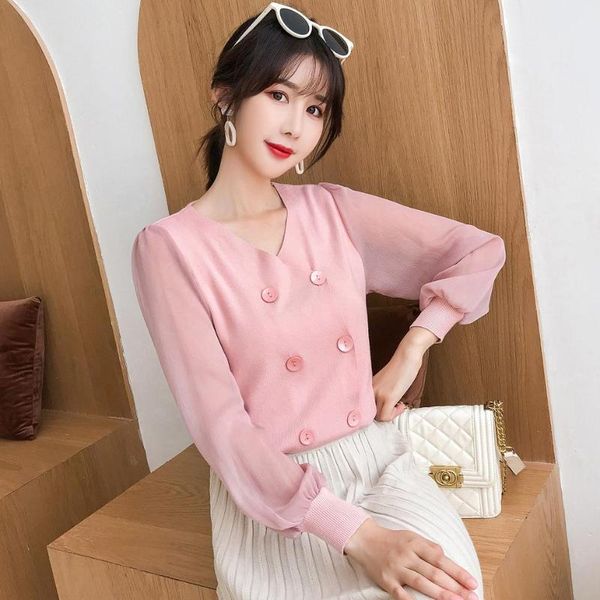 women's sweaters elegant fashion women spring autumn double-breasted lantern sleeve chiffon patchwork sweater top, White;black
women's sweaters elegant fashion women spring autumn double-breasted lantern sleeve chiffon patchwork sweater top, White;black