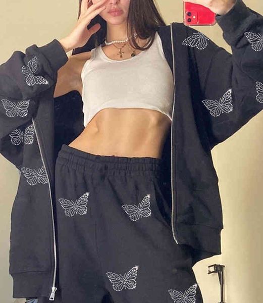 rockmore cross print hoodies sweatshirts women oversized zip up hooded jacket sweatshirt long sleeve streetwear autumn, Black
rockmore cross print hoodies sweatshirts women oversized zip up hooded jacket sweatshirt long sleeve streetwear autumn, Black