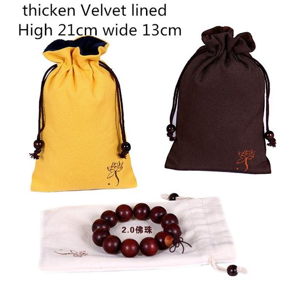 large thicken velvet cotton linen bag long travel bead necklace bracelet jewelry storage bag drawstring portable cloth bags
large thicken velvet cotton linen bag long travel bead necklace bracelet jewelry storage bag drawstring portable cloth bags