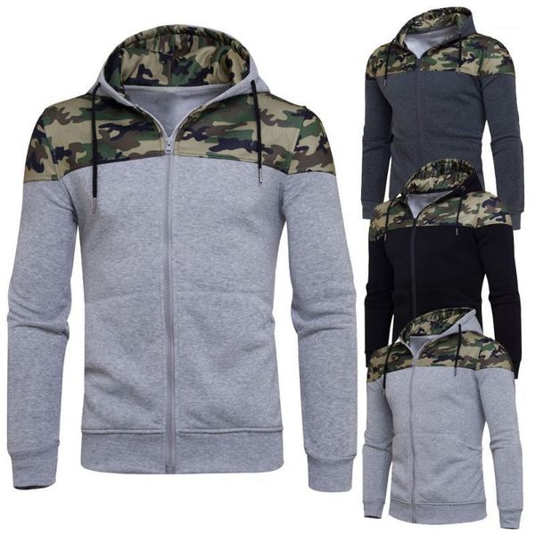 nice cool fashion jacket men winter camouflage zipper hoodie hooded sweatshirt coat jacket slim outwear 487g-733g1, Black;brown
nice cool fashion jacket men winter camouflage zipper hoodie hooded sweatshirt coat jacket slim outwear 487g-733g1, Black;brown