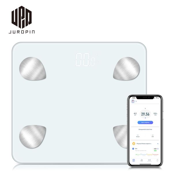 guangzhou juropin 2020 trending saling household weighing bathroom scales 180kg smart bluetooth body fat scale with fitness app
guangzhou juropin 2020 trending saling household weighing bathroom scales 180kg smart bluetooth body fat scale with fitness app
