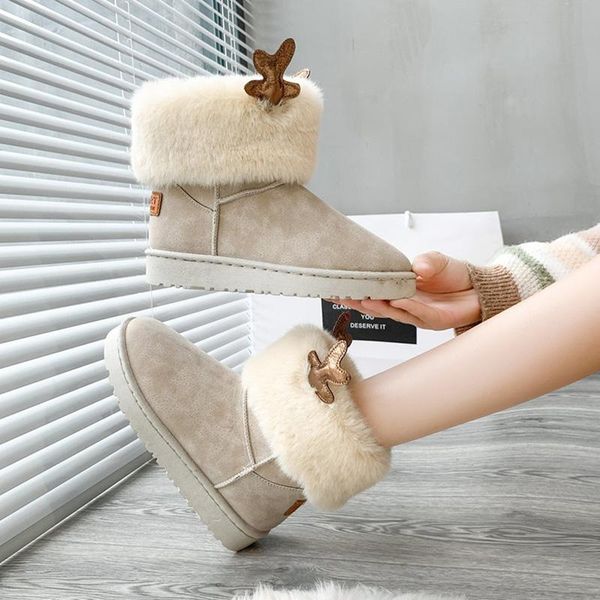 woman casual platform ankle boots flat dropshipping round toe warm long plush winter shoes fashion women thick fur snow boots, Black
woman casual platform ankle boots flat dropshipping round toe warm long plush winter shoes fashion women thick fur snow boots, Black