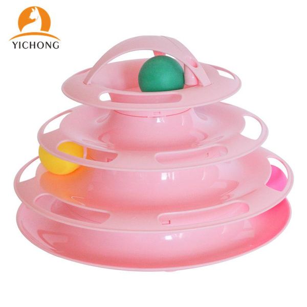 cat toys yichong toy four levels interactive play circle track with moving balls kitten fun mental physical exercise puzzle yc005
cat toys yichong toy four levels interactive play circle track with moving balls kitten fun mental physical exercise puzzle yc005